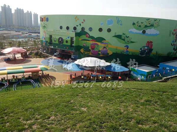 泰安豆瓣 乐园景观膜结构 (3)