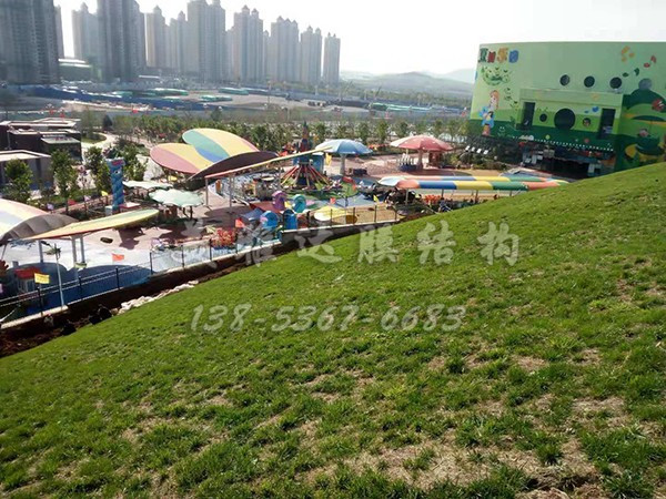 泰安豆瓣 乐园景观膜结构 (2)