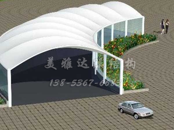 出入口膜结构