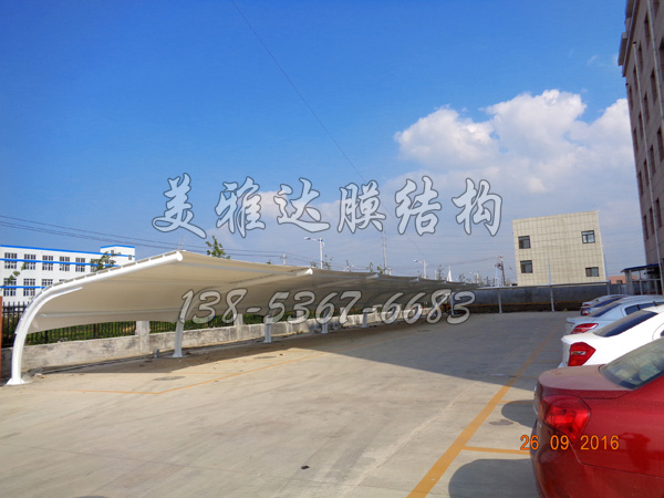宏伟化工车棚膜结构