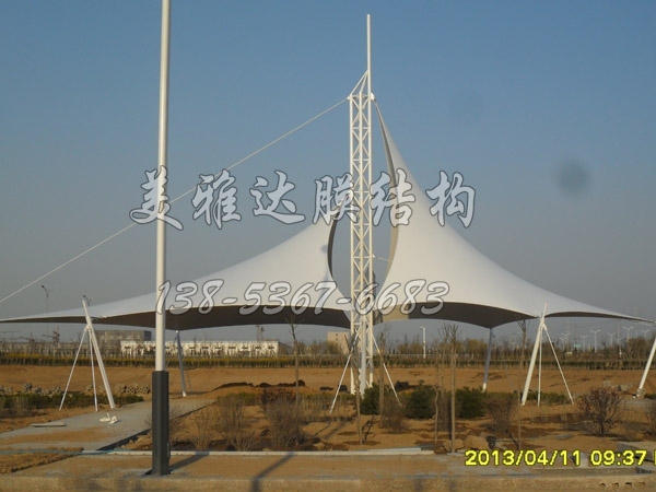 九龙湖公园景观膜结构
