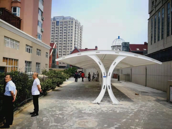 威海欧乐坊车棚膜结构