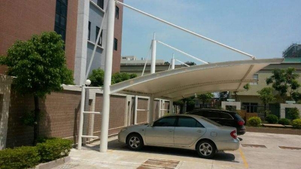 山东膜结构车棚制作厂家