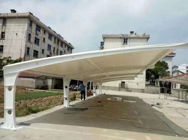 山东膜结构车棚制作厂家