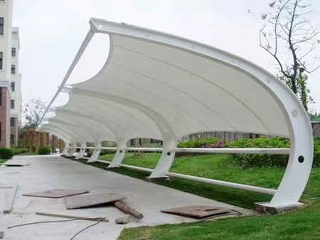 山东膜结构车棚制作厂家