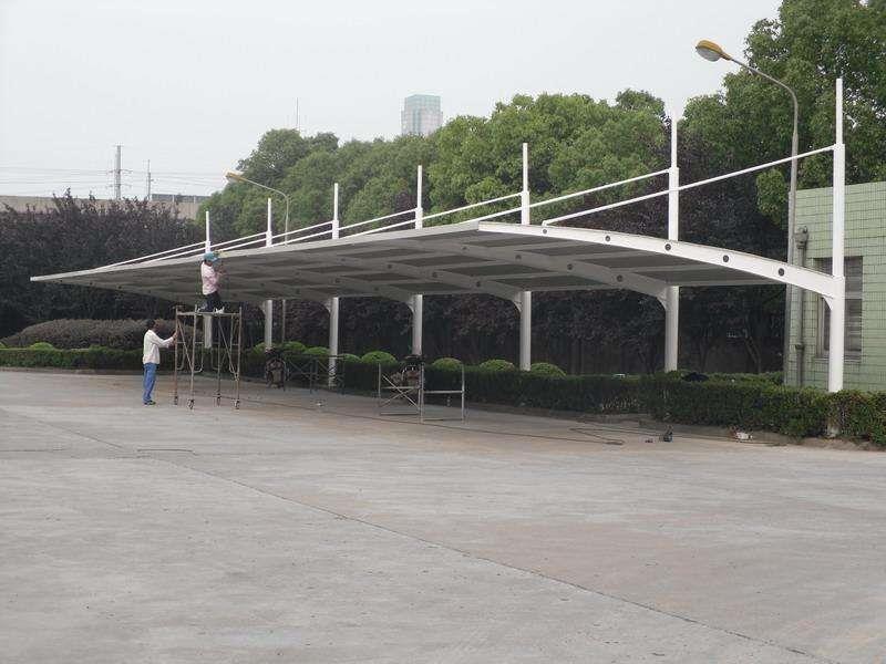 膜结构停车棚要怎么进行安装