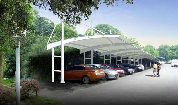 山东膜结构车棚制作厂家