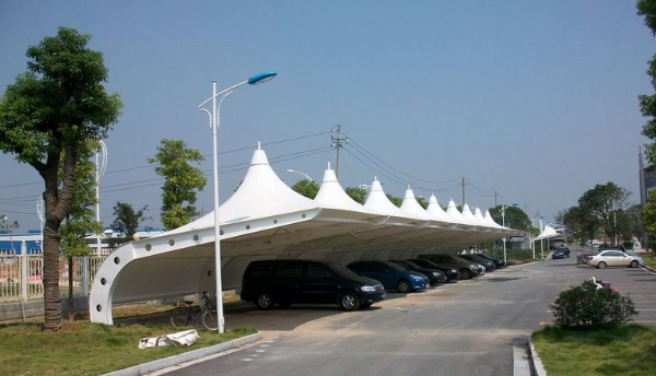 山东膜结构车棚制作厂家