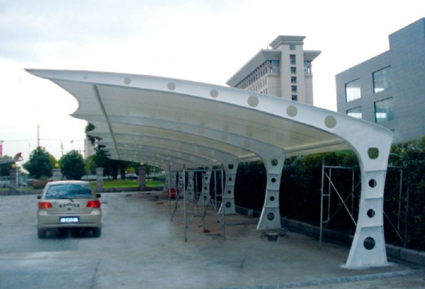 山东膜结构车棚制作厂家